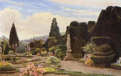 Jardins italiens : Le Parterre, Villa Garzoni