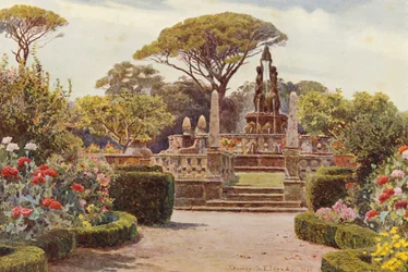 Jardins italiens : Villa Lante à Bagnaja