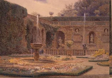 Le jardin de la Villa Cigogna Mozzoni