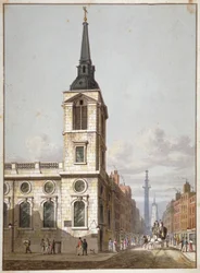 Église de St Benet Gracechurch et Gracechurch Street, Ville de Londres