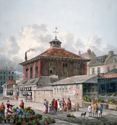 Clare Market, Westminster, Londres, 1815
