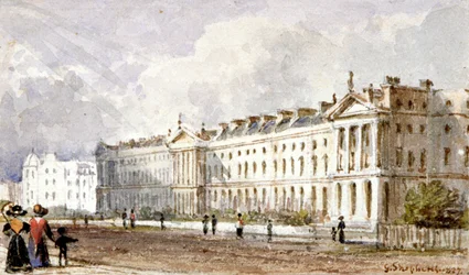 Vue de Hanover Terrace dans Regent