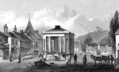 Westerham, Kent, gravé par H. Adlard, 1832