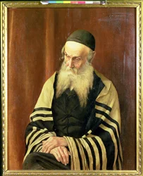 Un rabbin ashkénaze de Jérusalem