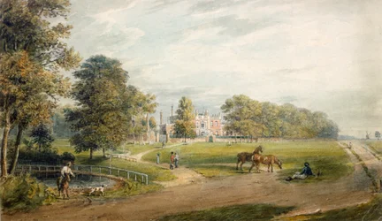 Vue de la maison du Ranger
