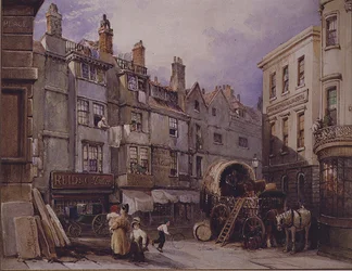 Scène de rue à Londres