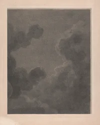 Fenêtre ouest de la chapelle, New College Oxford, partie des nuages de la scène de la Nativité