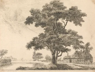 Paysage avec le château de Windsor