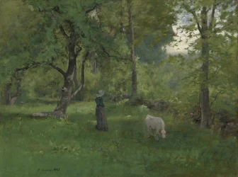 Paysage vert, 1886