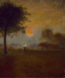 Lever de lune, 1891