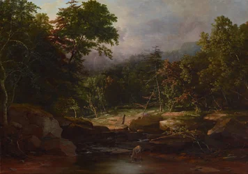 Ruisseau dans les montagnes, c.1850
