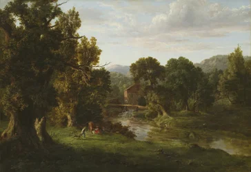 Le vieux moulin, 1849