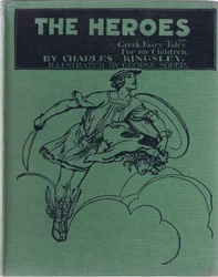 Conception de la couverture avant, de The Heroes publié par George Allen and Unwin 1929