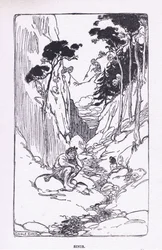 Sinis, du livre The Heroes publié par George Allen and Unwin 1929