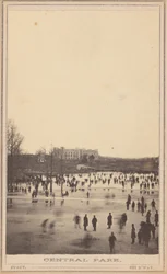 Central Park, années 1860 (photo)