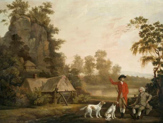 Chasseurs au repos