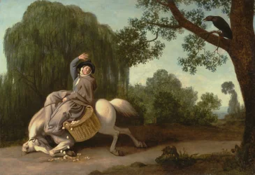 La femme du fermier et le corbeau