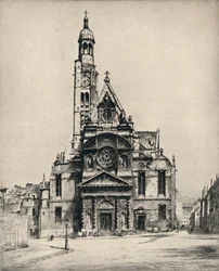 Église Saint-Étienne-du-Mont, 1915