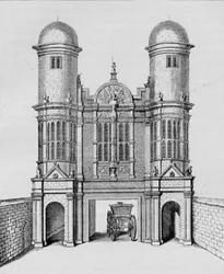 Porte de King Street, Westminster, vers 1725