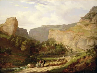 Vue des gorges de Cheddar