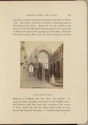 Abbaye de Holyrood ; Intérieur