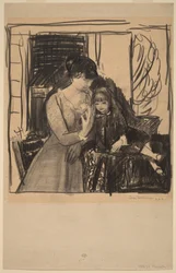 Anne et sa mère