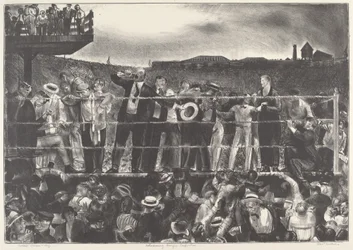 Présentation de Georges Carpentier, 1921