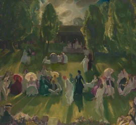 Tennis à Newport, 1919
