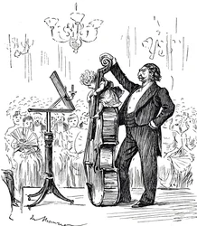 Dessin Animé Commentant les Prodiges Musicaux Qui Semblent Devenir de Plus en Plus Jeunes