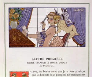 La Première Lettre, illustration de 