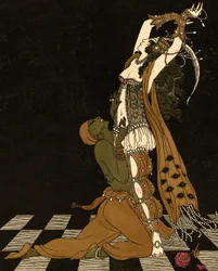 Vaslav Nijinsky et Ida Rubinstein dans Schéhérazade