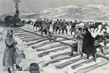 RUSSIE. La traversée du lac Baïkal