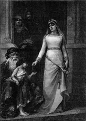Blanche de Castille, reine de France (1188 - 1252), surnommée l