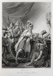 LOUIS IX, Saint Louis, de France (gravure)
