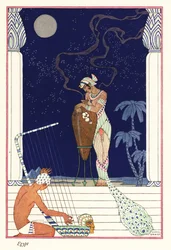 Une reine sent le parfum brûlé, Égypte ancienne