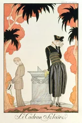 "Falbalas et fanfreluches, Almanach des Modes", modes pour 1921