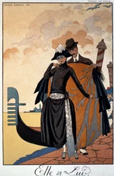 Elle et Lui, illustration de mode