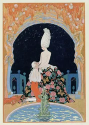Dans la grotte, illustration pour 