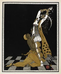 Nijinsky en esclave doré dans Shéhérazade, une suite symphonique composée par Nikolaï Rimski-Korsakov en 1888