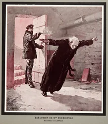 Exécution de Monseigneur Budkiewicz par l