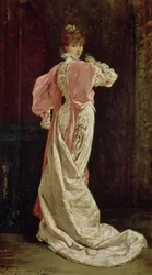 Sarah Bernhardt (1844-1923) dans le rôle de la reine dans «Ruy Blas» de Victor Hugo, 1879