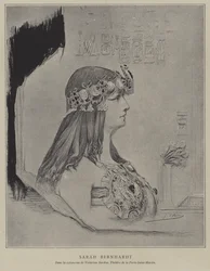 Sarah Bernhardt, actrice française