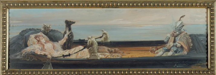 La gondole, vers 1896 (papier)