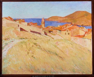 Paysage autour de Colliure (peinture sur toile)