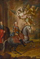 Maximilien III Joseph, Électeur de Bavière, à cheval