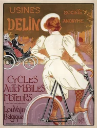 Delin Cycles Automobiles Moteurs. 1898