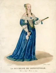 Anne Geneviève de Bourbon-Condé, duchesse de Longueville, Anne de Bretagne, début du 19ème siècle