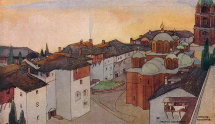 Le Couvent russe de Russico, XIXe siècle