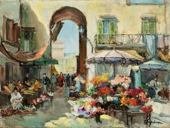 Un Marché aux Fleurs à Nice