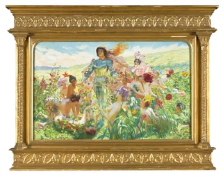 Le chevalier aux fleurs
